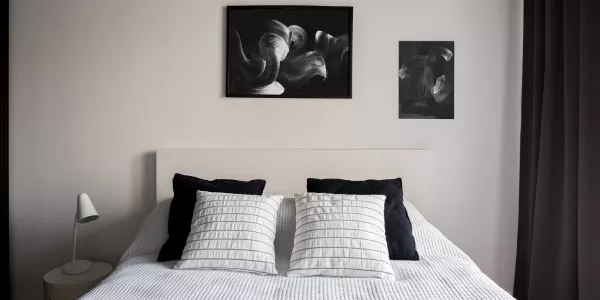 Bedroom Black and white 